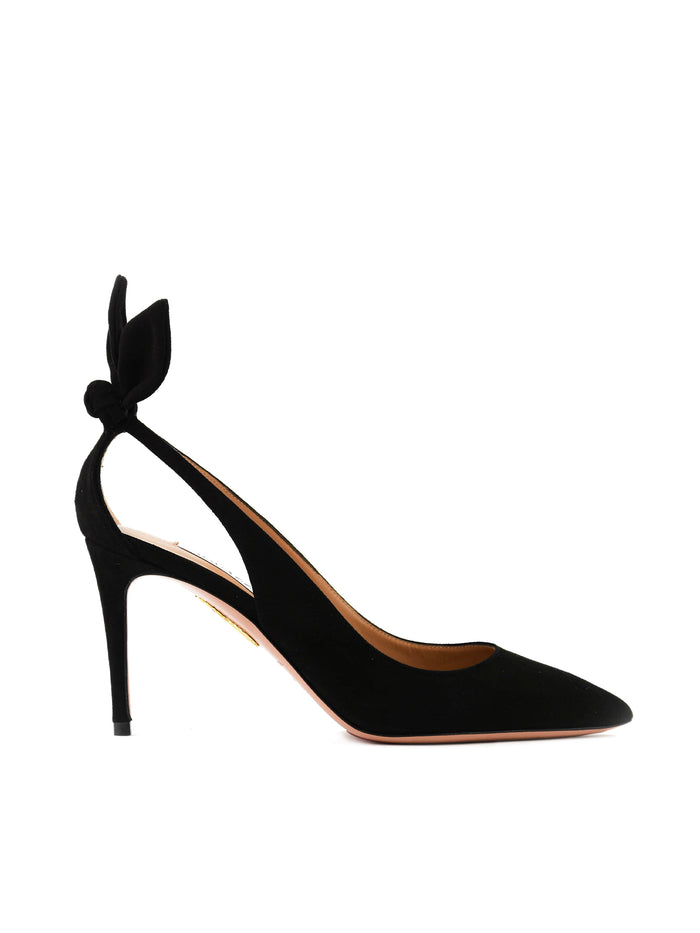 Aquazzura With Heel Black Suede