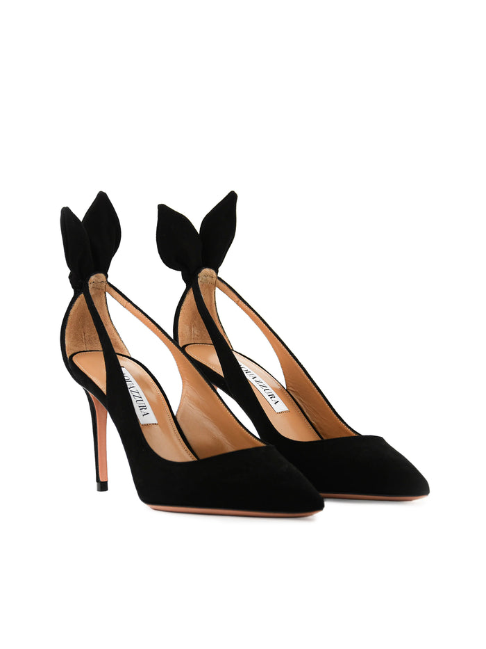 Aquazzura With Heel Black Suede