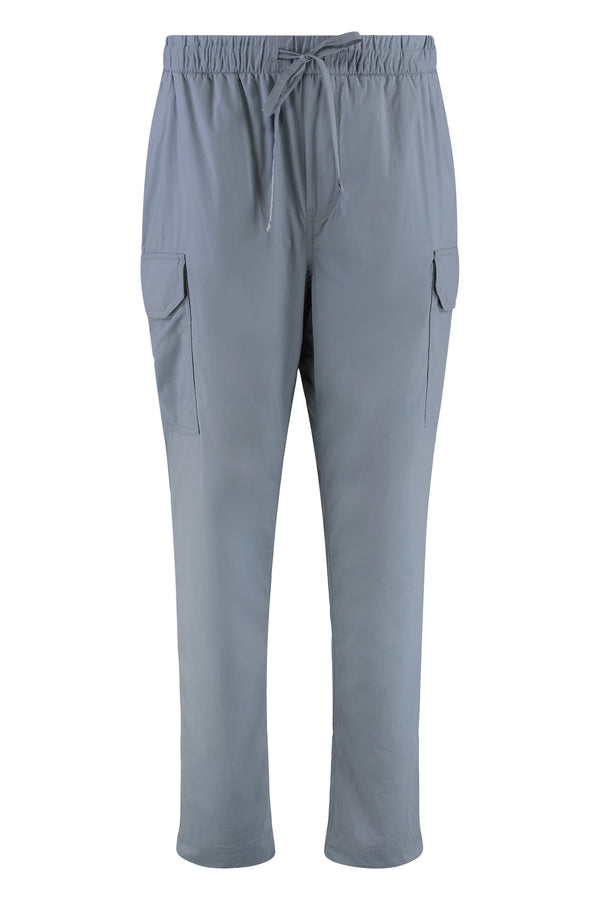 Kaslo Nylon Cargo Pants Light Blue Polyamide Track