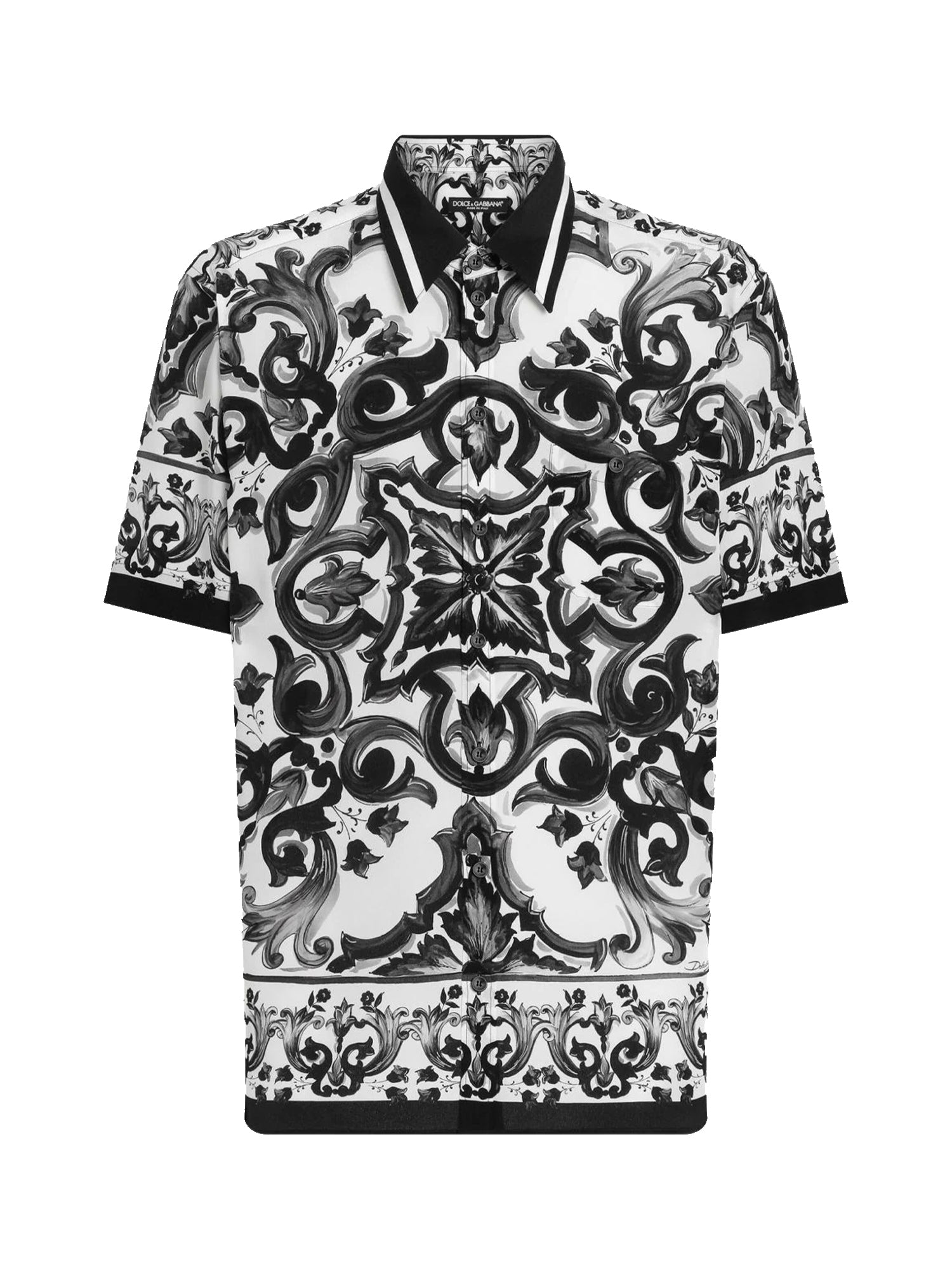 Dolce & Gabbana Shirts Black Silk
