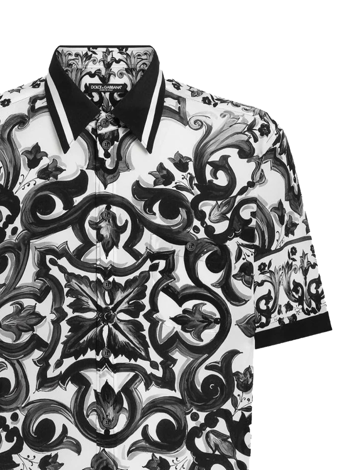 Dolce & Gabbana Shirts Black Silk