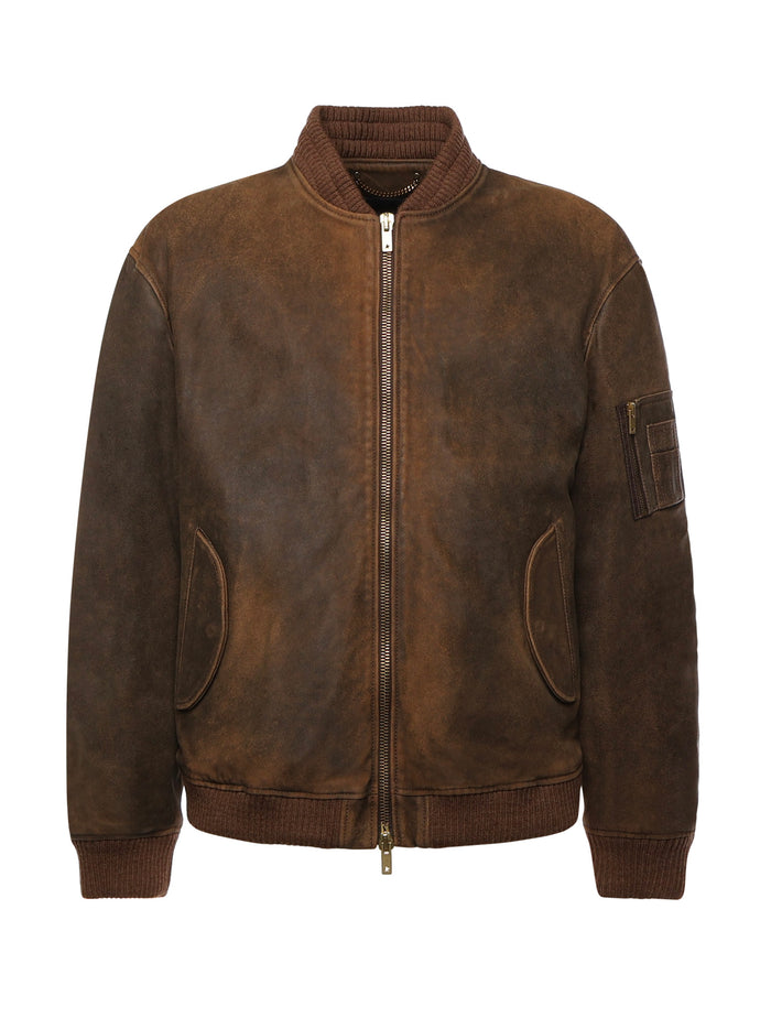 Golden Goose Coats French Roast Ovine Leather
