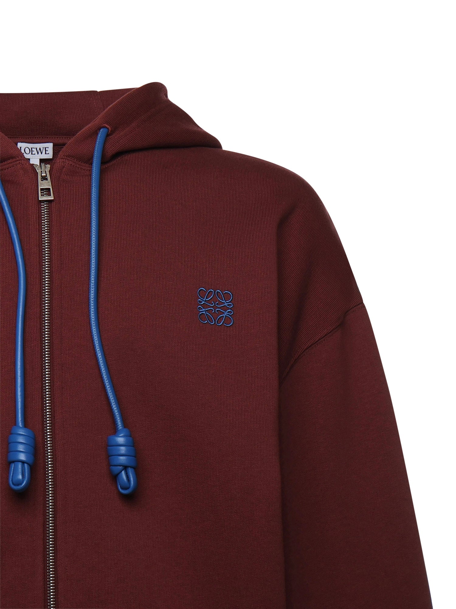 Loewe Sweaters Bordeaux Cotton