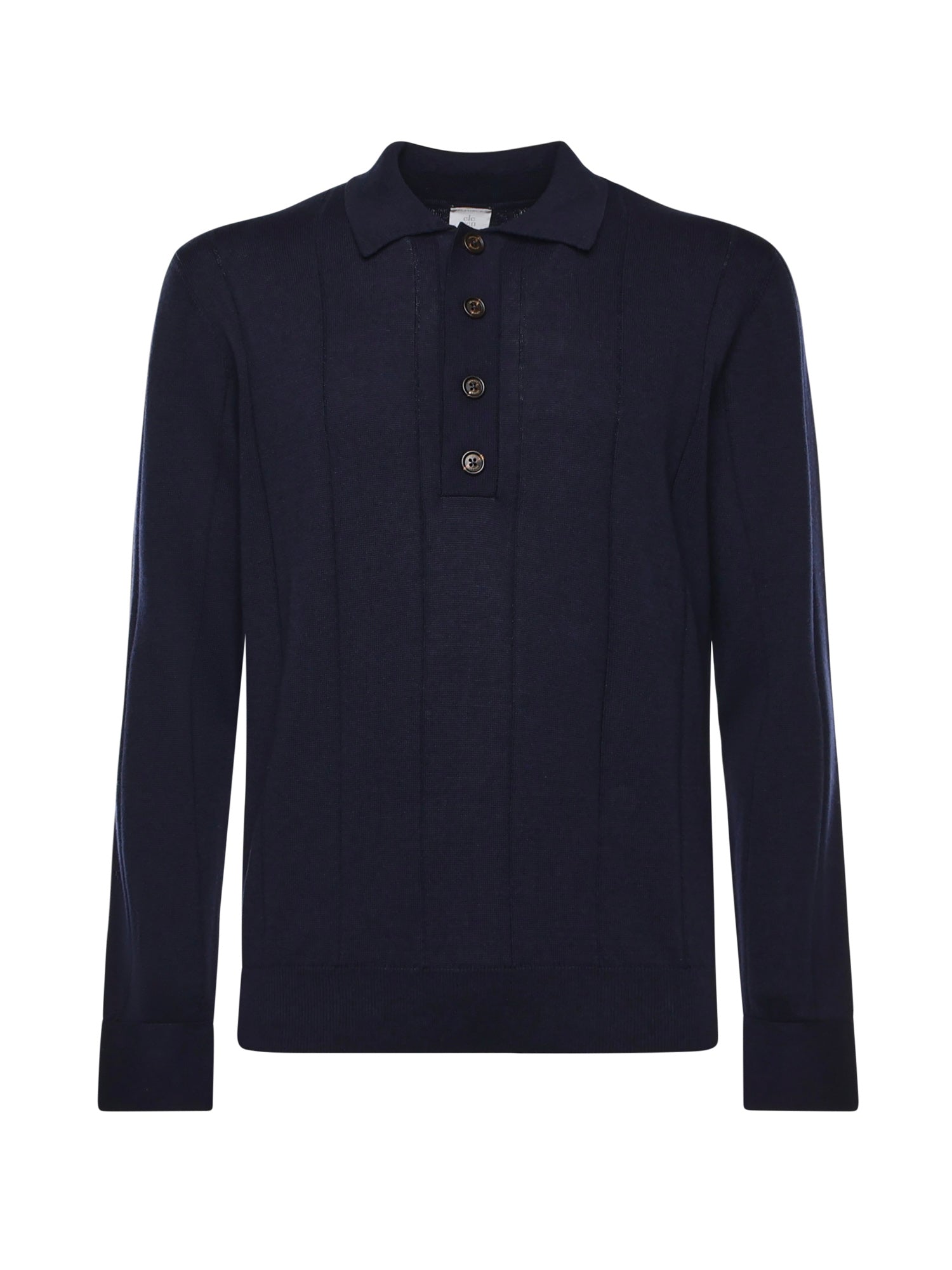 Eleventy T-shirts and Polos Blue Cotton Cashmere
