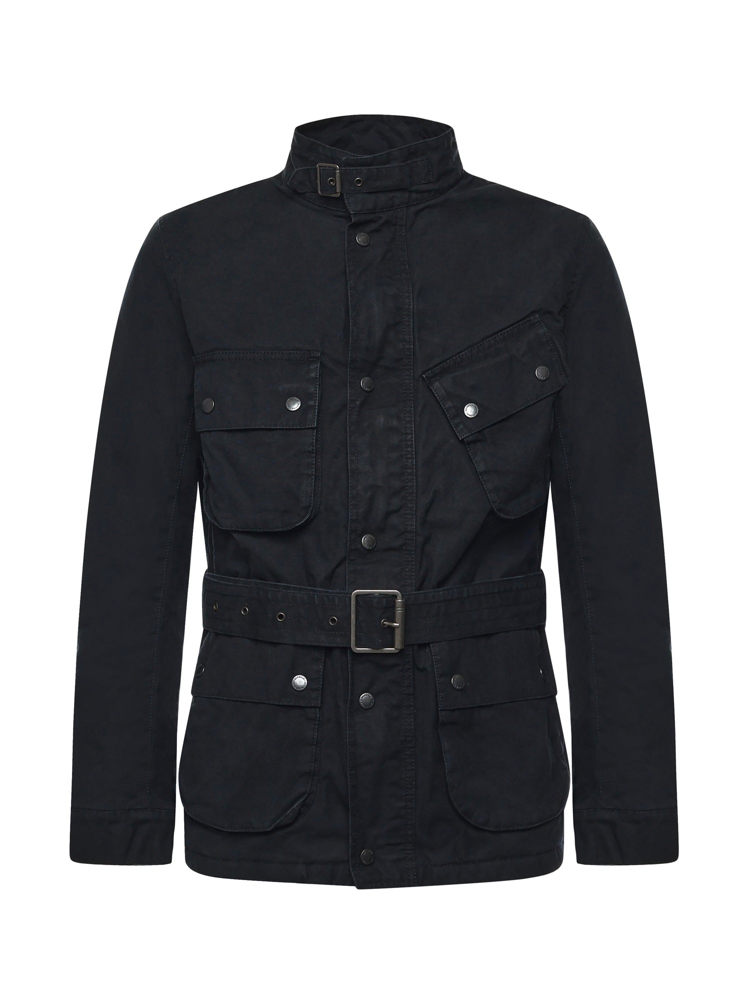 Barbour Coats Blue Cotton