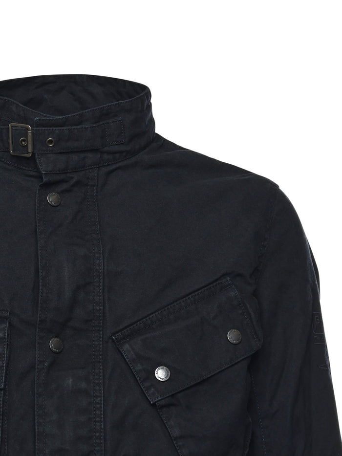Barbour Coats Blue Cotton