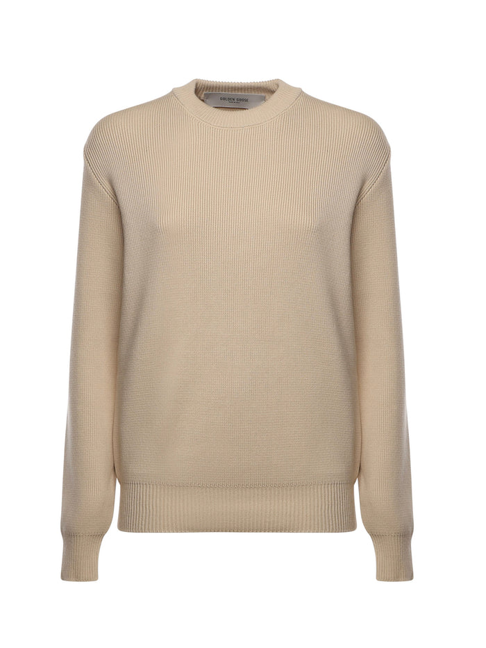 Golden Goose Sweaters Travertine Cotton