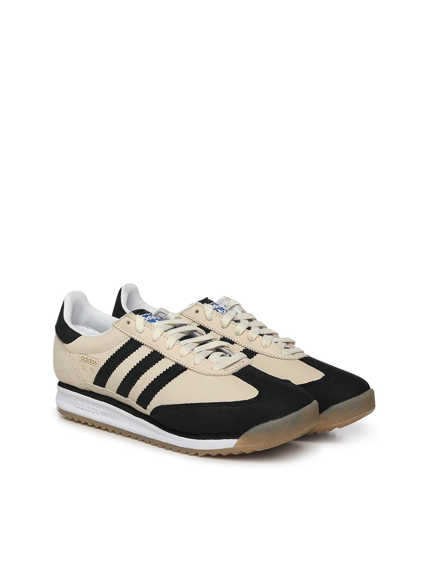 Adidas Originals Sneakers Cream White, Core Black, & Gum Leather