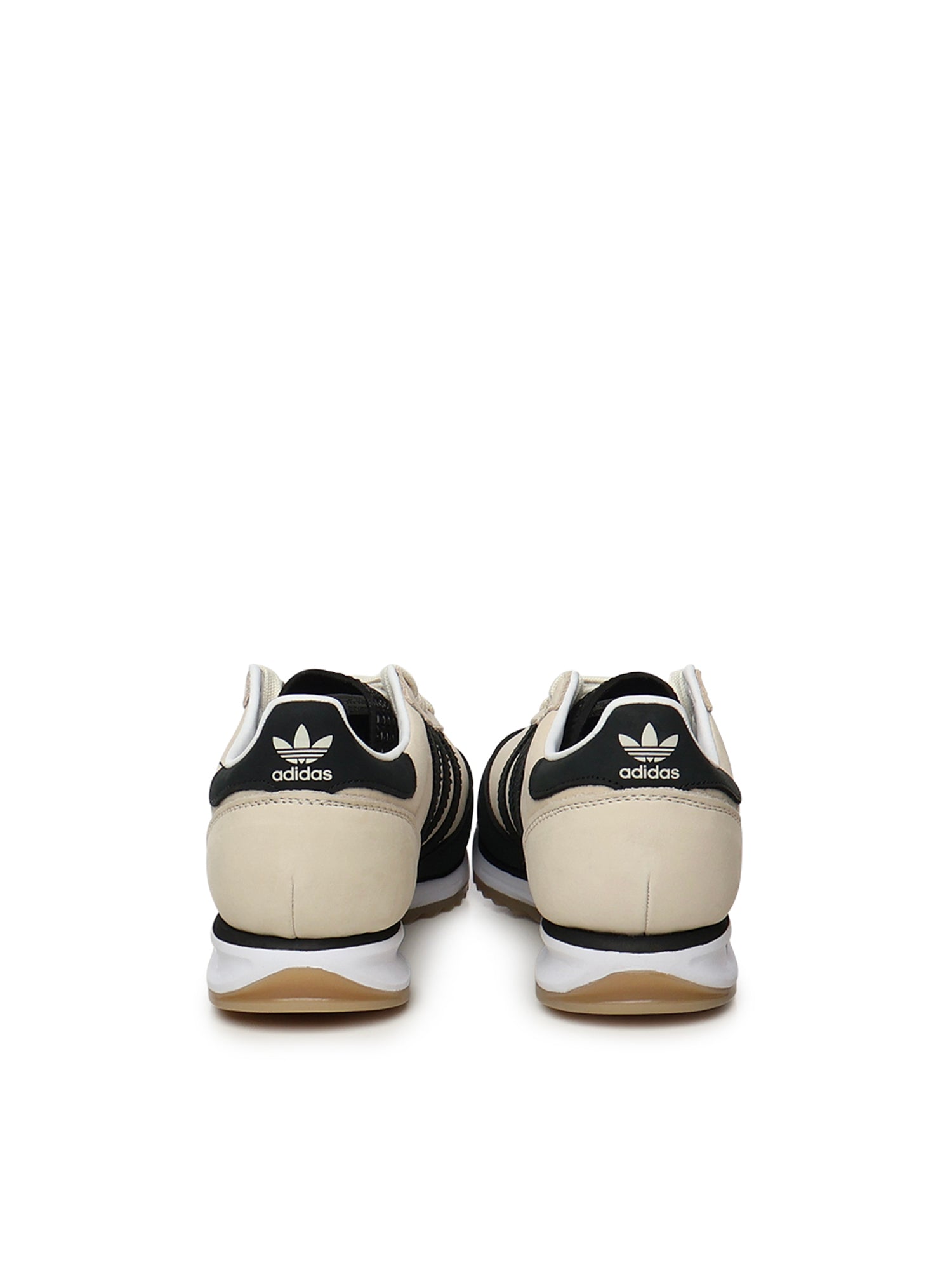 Adidas Originals Sneakers Cream White, Core Black, & Gum Leather