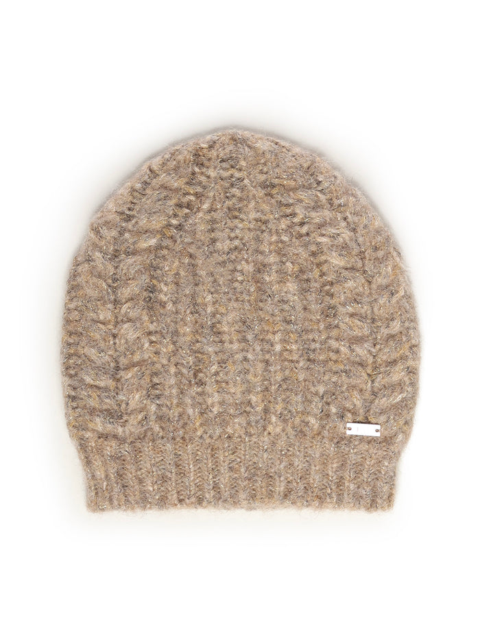 Fay Hats Beige Alpaca