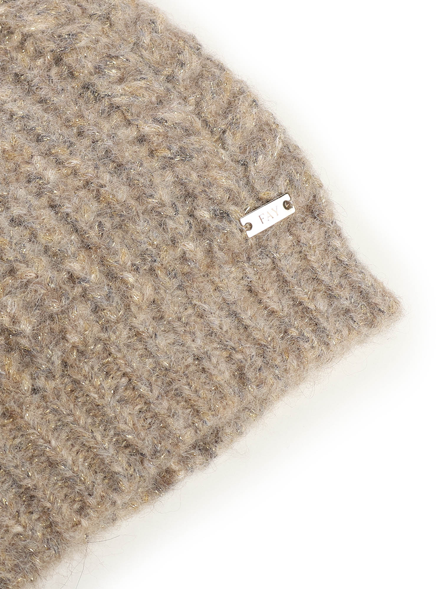 Fay Hats Beige Alpaca