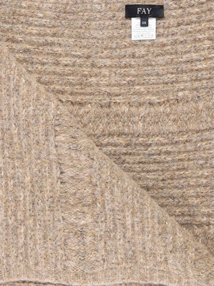 Fay Scarfs Beige Alpaca