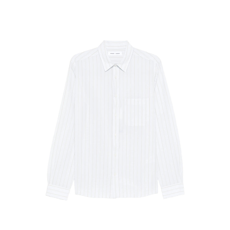Shirt Saryan J Blue Cotton