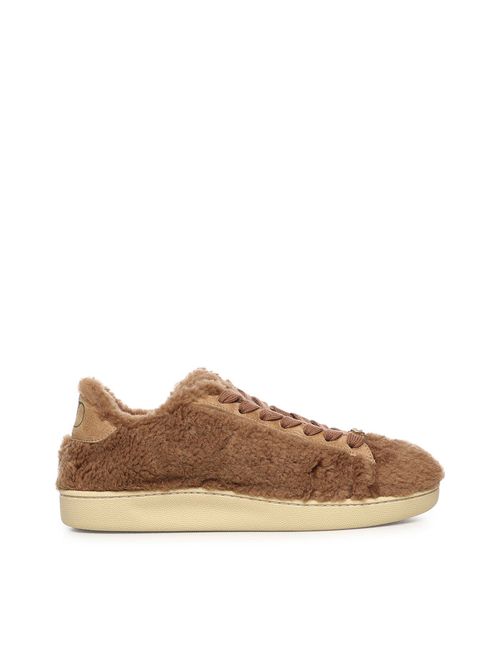 Valentino Garavani Sneakers Beige Wool
