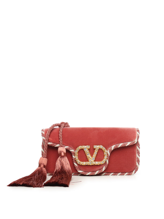 Valentino Garavani Bags Phard/burro/phard/crystal Viscose