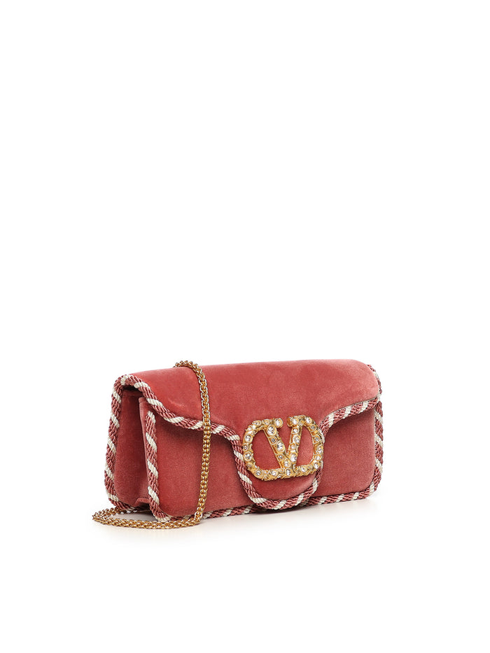 Valentino Garavani Bags Phard/burro/phard/crystal Viscose