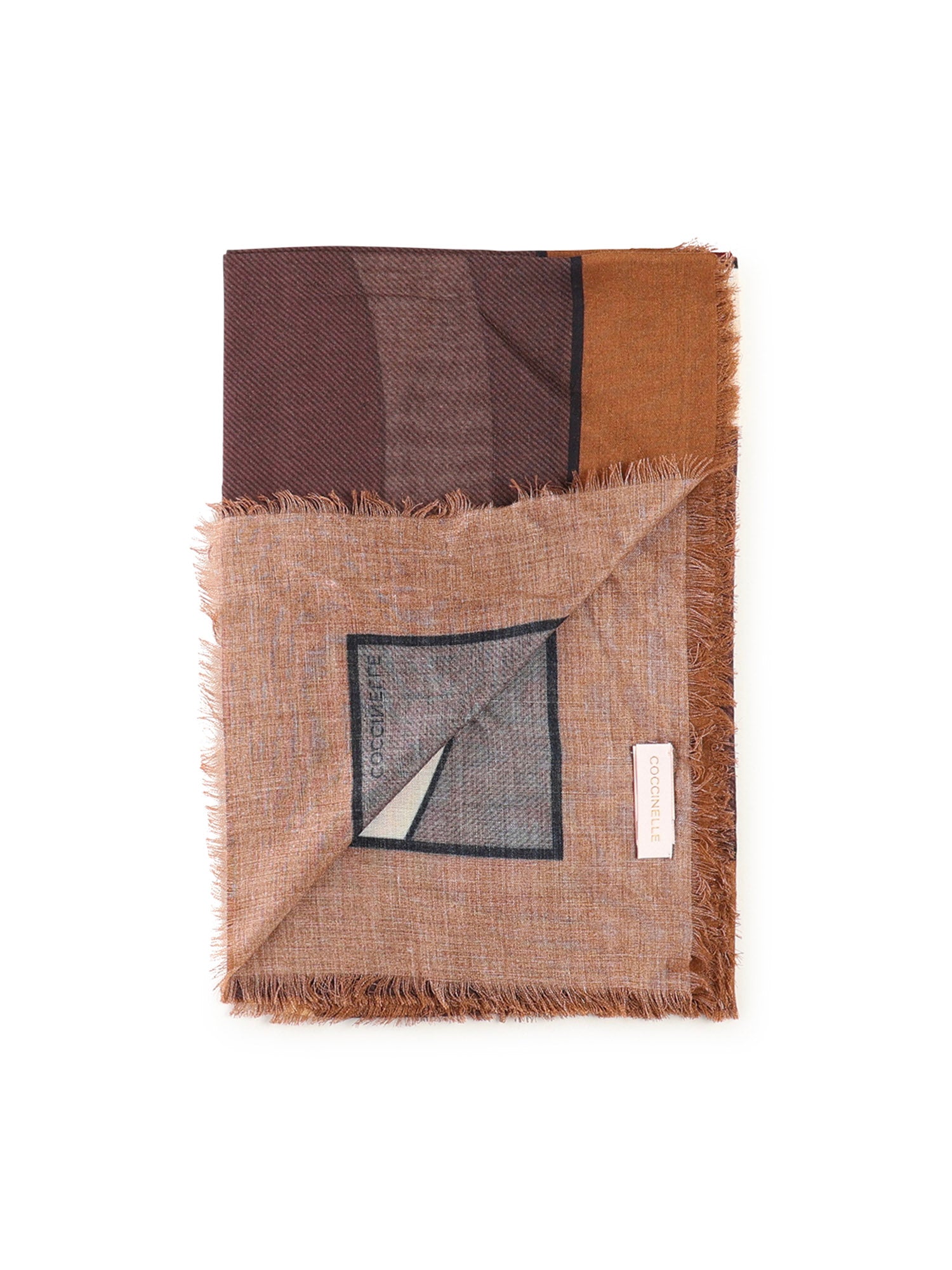 Coccinelle Scarfs Multi Brunette Viscose Wool