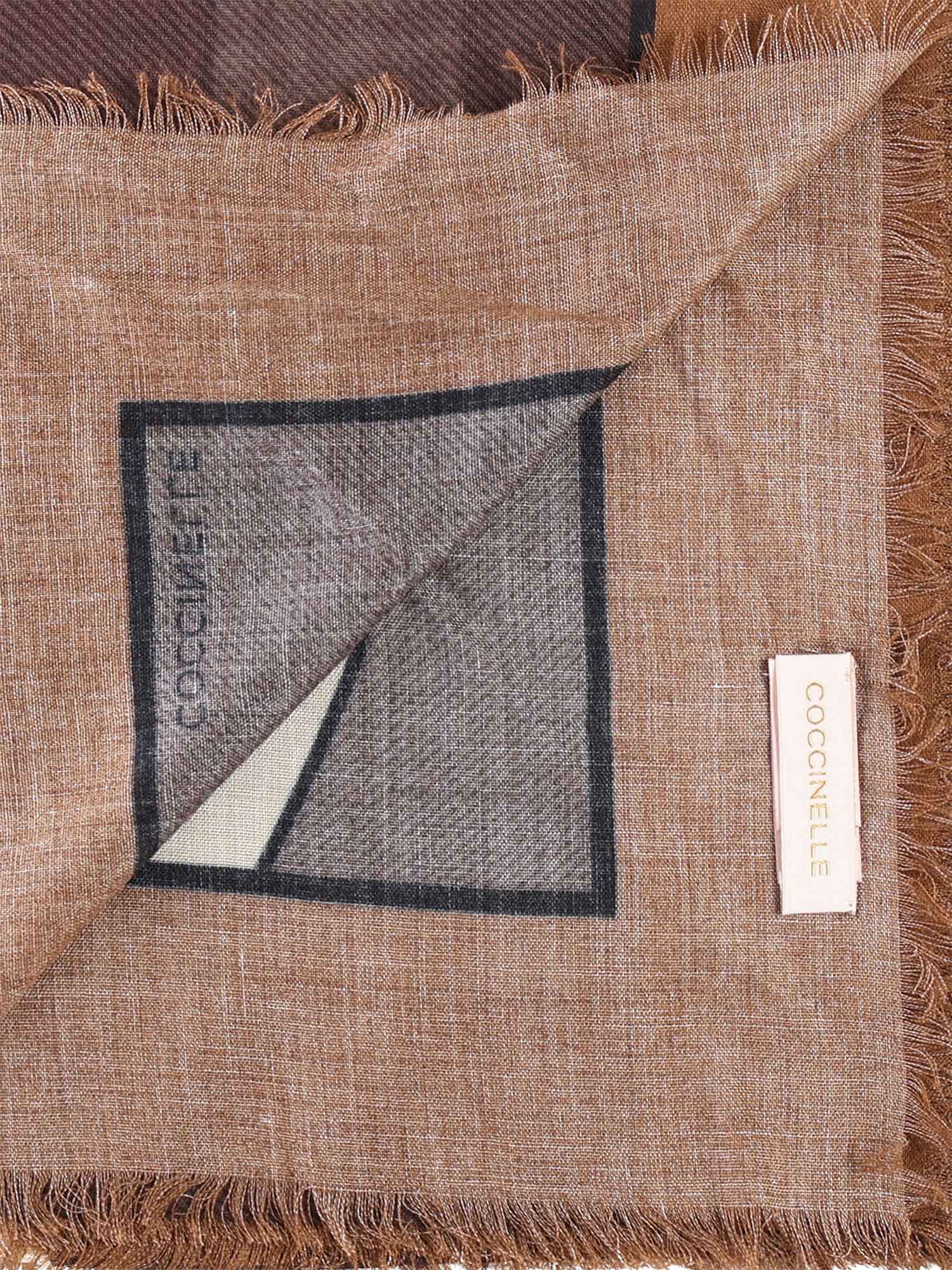 Coccinelle Scarfs Multi Brunette Viscose Wool