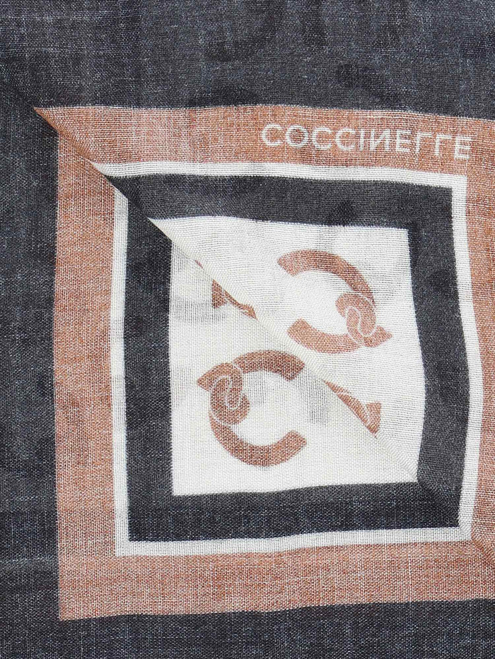 Coccinelle Scarfs Multi Black Viscose Wool