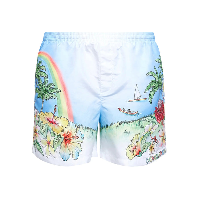 Beachwear Casablanca Blue/white Polyester: 100. Beachwears