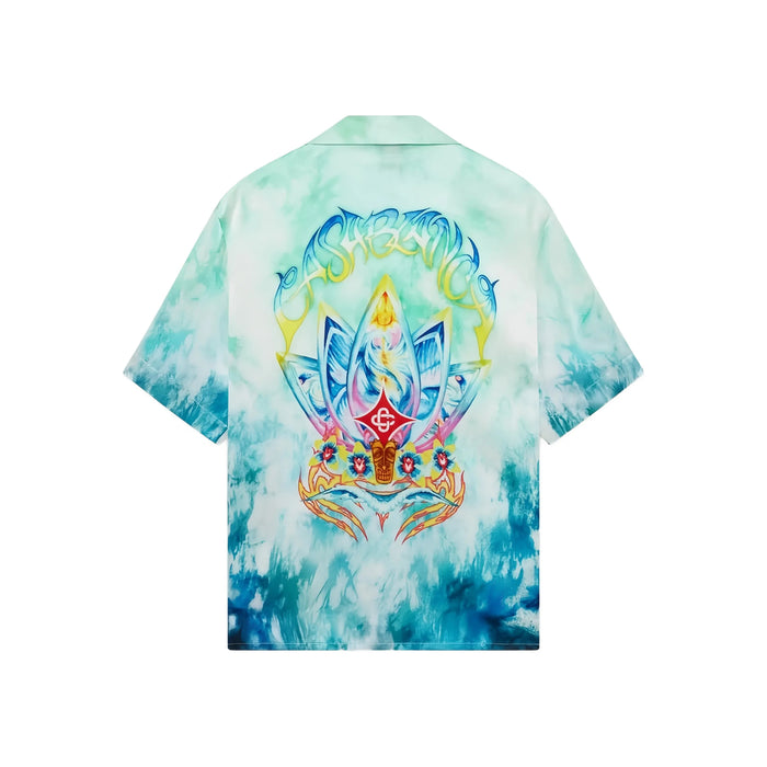 Shirt Casablanca Blue/white Silk: 100