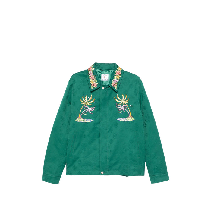 Outerwear Casablanca Green Cotton: 100. Outerwears