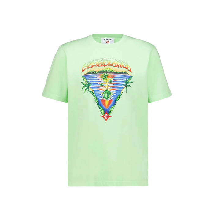 T-Shirt Casablanca Green Organic Cotton: 100. T-shirts