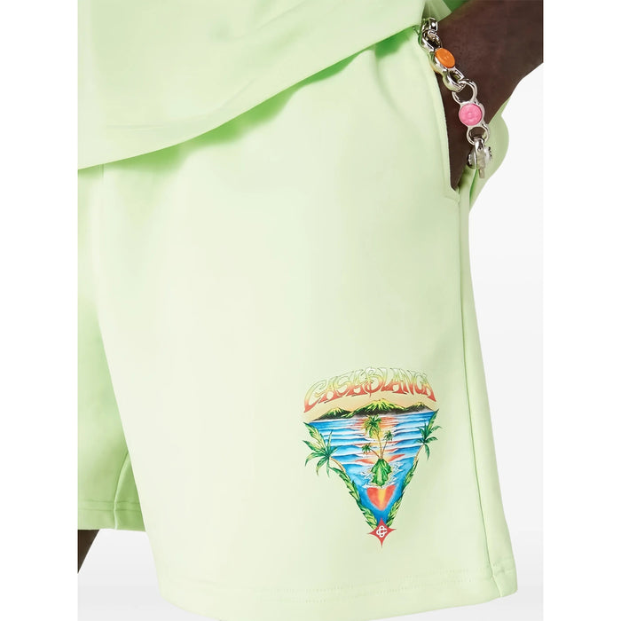 Short Casablanca Green Fabric: 100