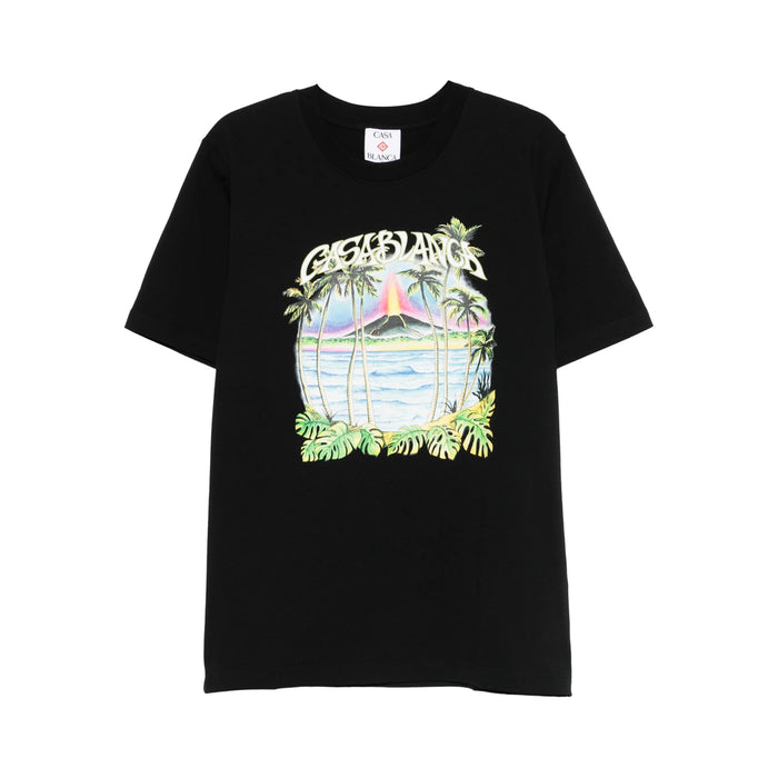 T-Shirt Casablanca Black Organic Cotton: 100. T-shirts
