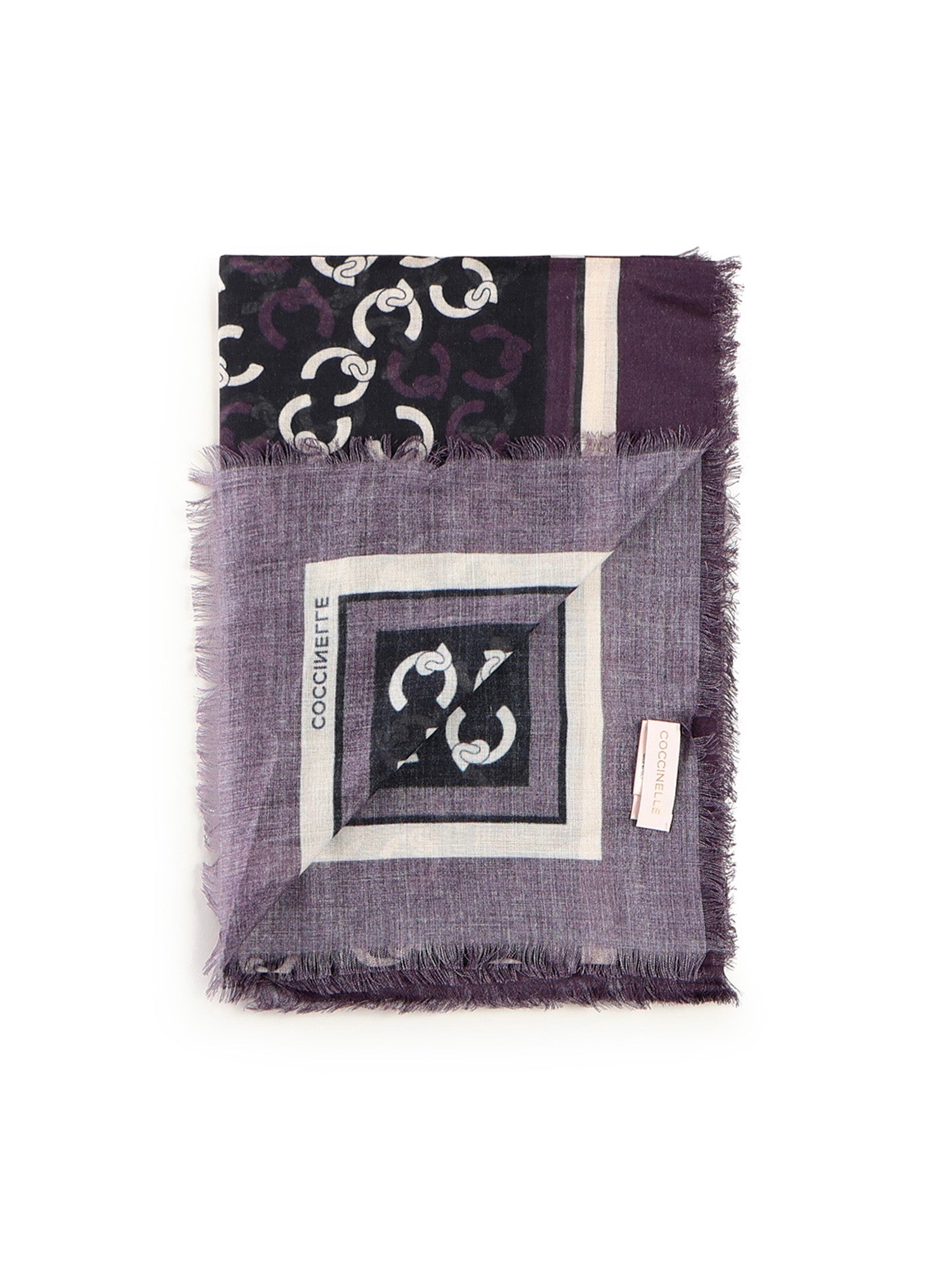 Coccinelle Scarfs Multi Prune Viscose Wool