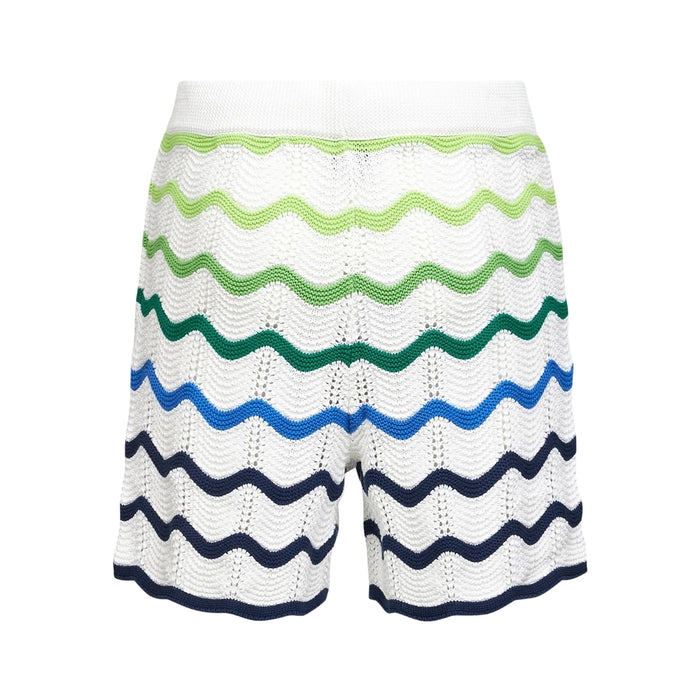 Short Casablanca White/blue Cotton: 100