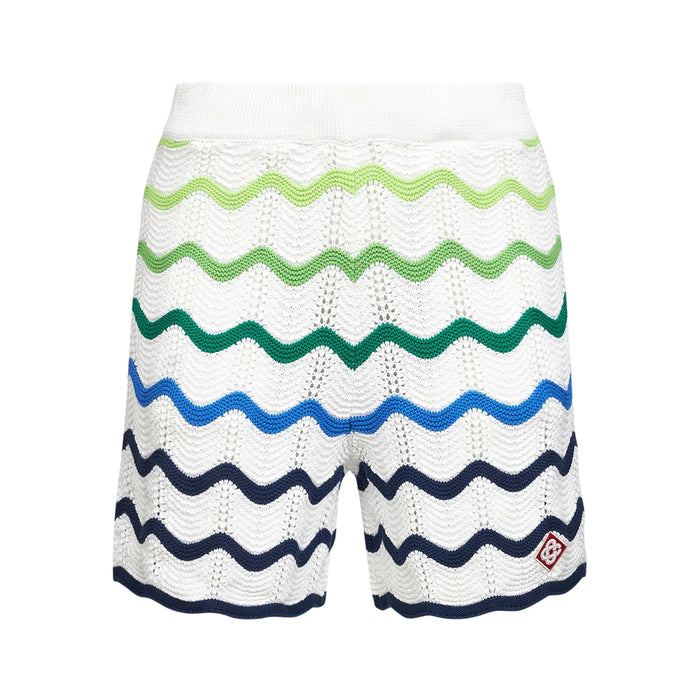 Short Casablanca White/blue Cotton: 100