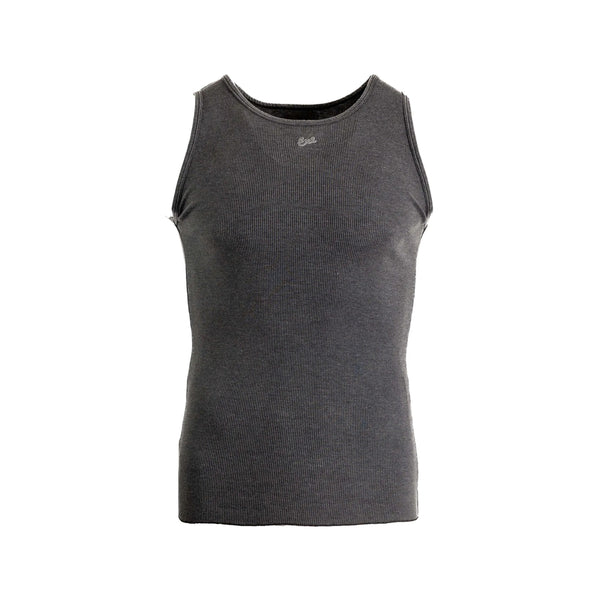 Sleeveless T-Shirt Grey Cotton: 50. Vests & Tanks