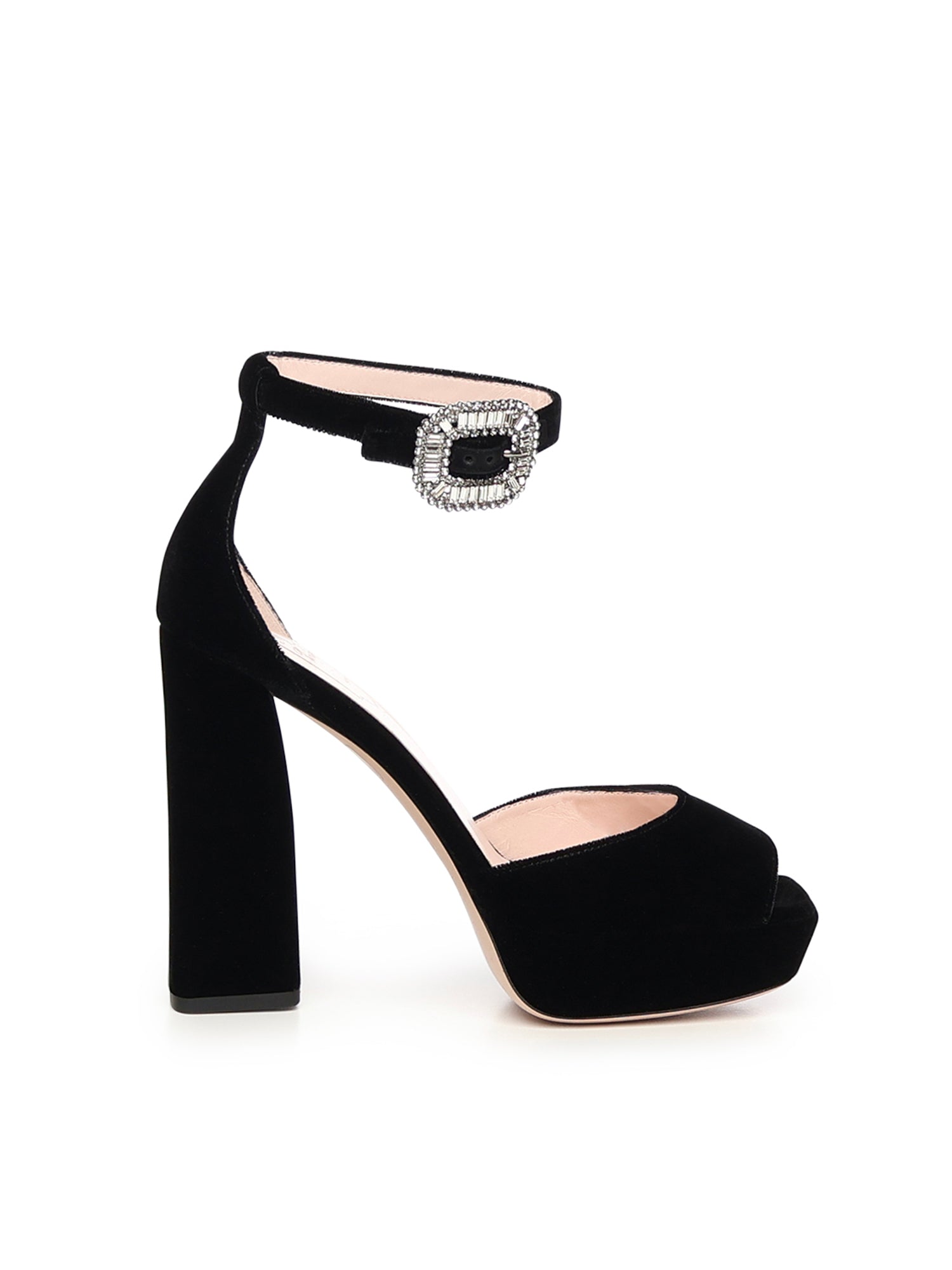 Roger Vivier Sandals Black Viscose