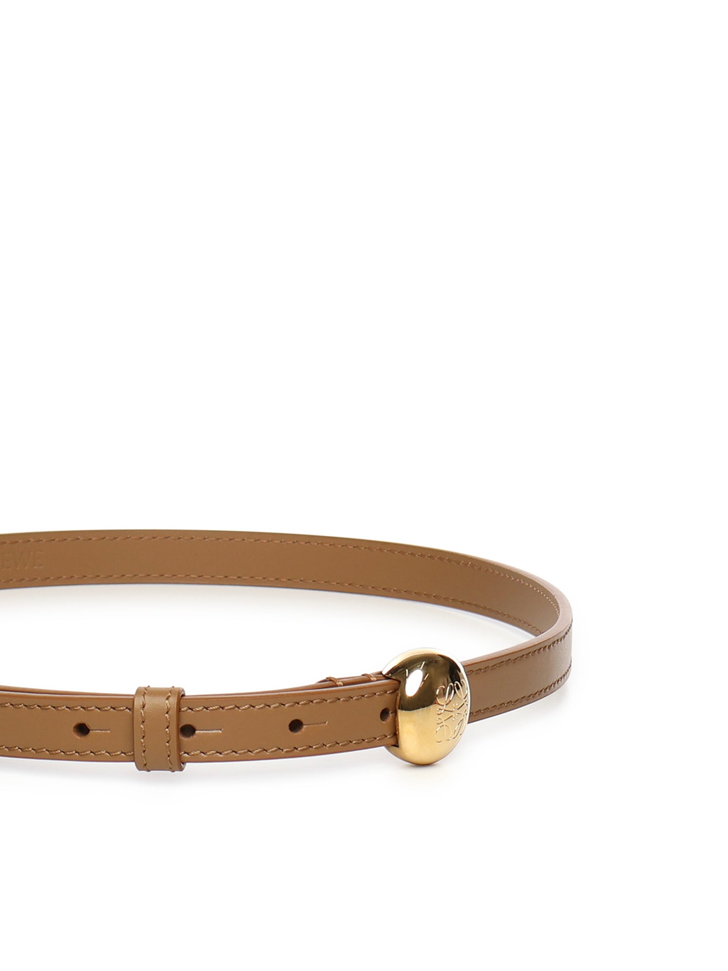 Loewe Belts Oak/gold Calfskin