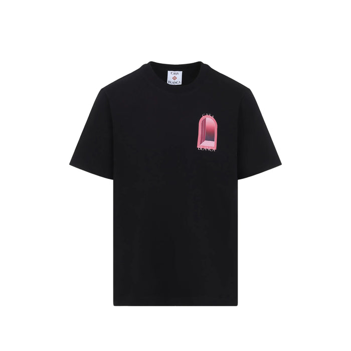 T-Shirt Casablanca Black Cotton: T-shirts