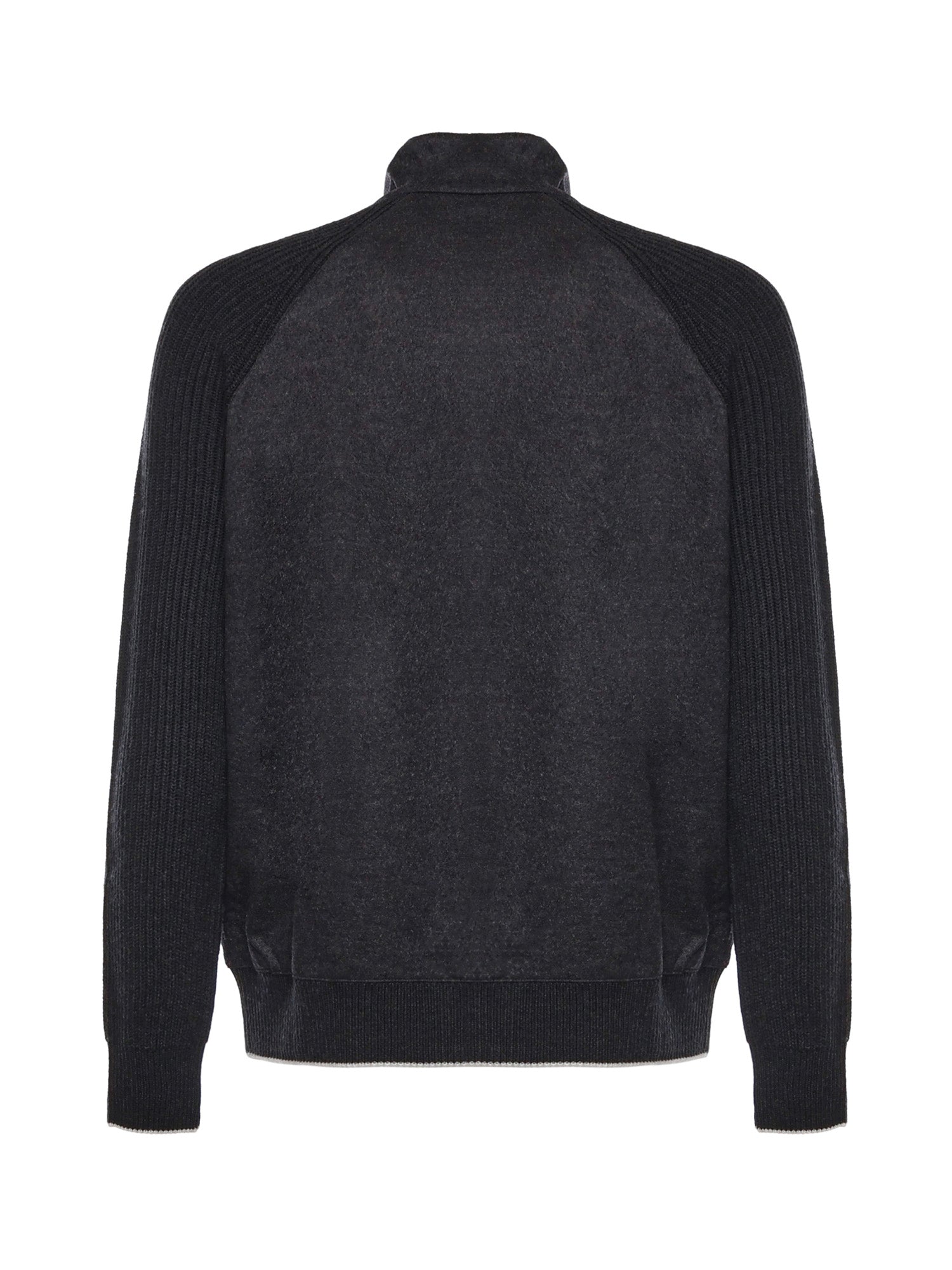 Eleventy Jackets Gray And Sand Wool