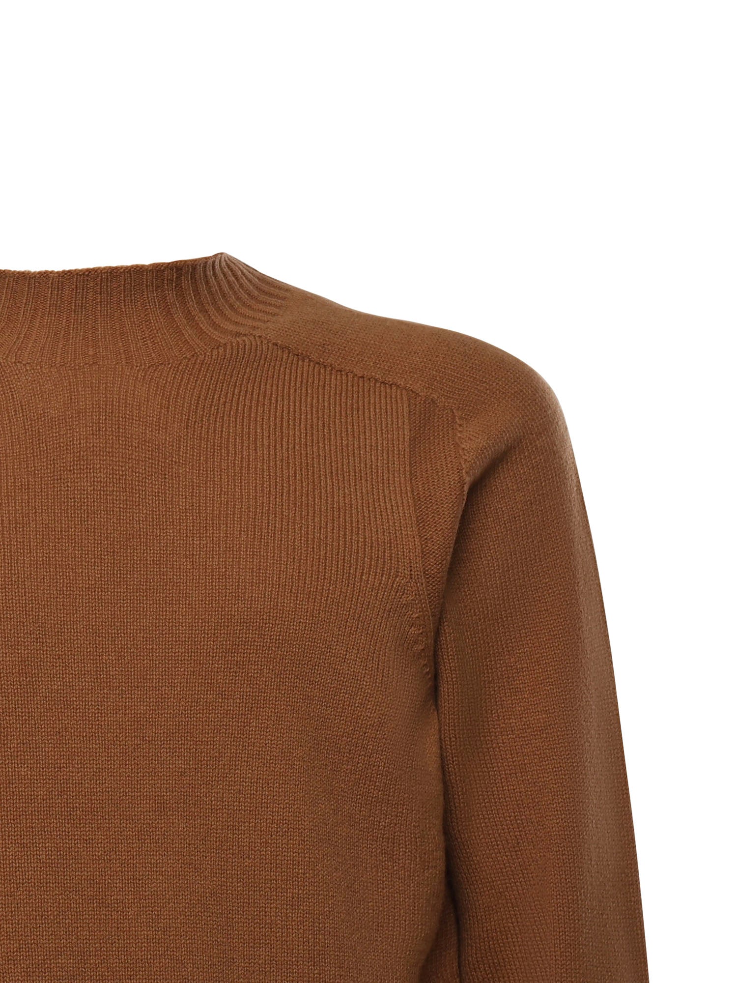 GALIANO Sweaters Brown Virgin Wool
