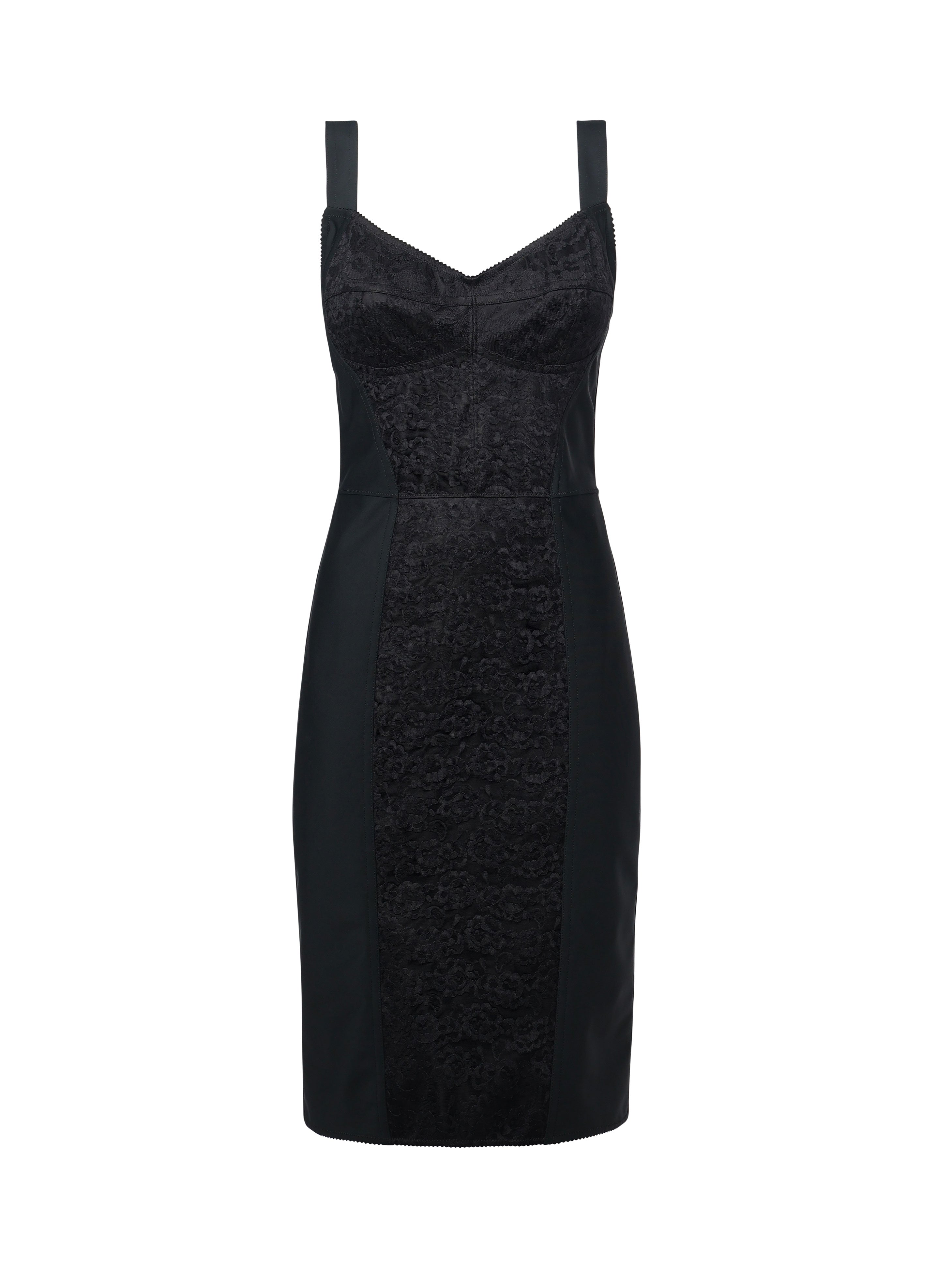 Dolce & Gabbana Dresses Black Polyamide