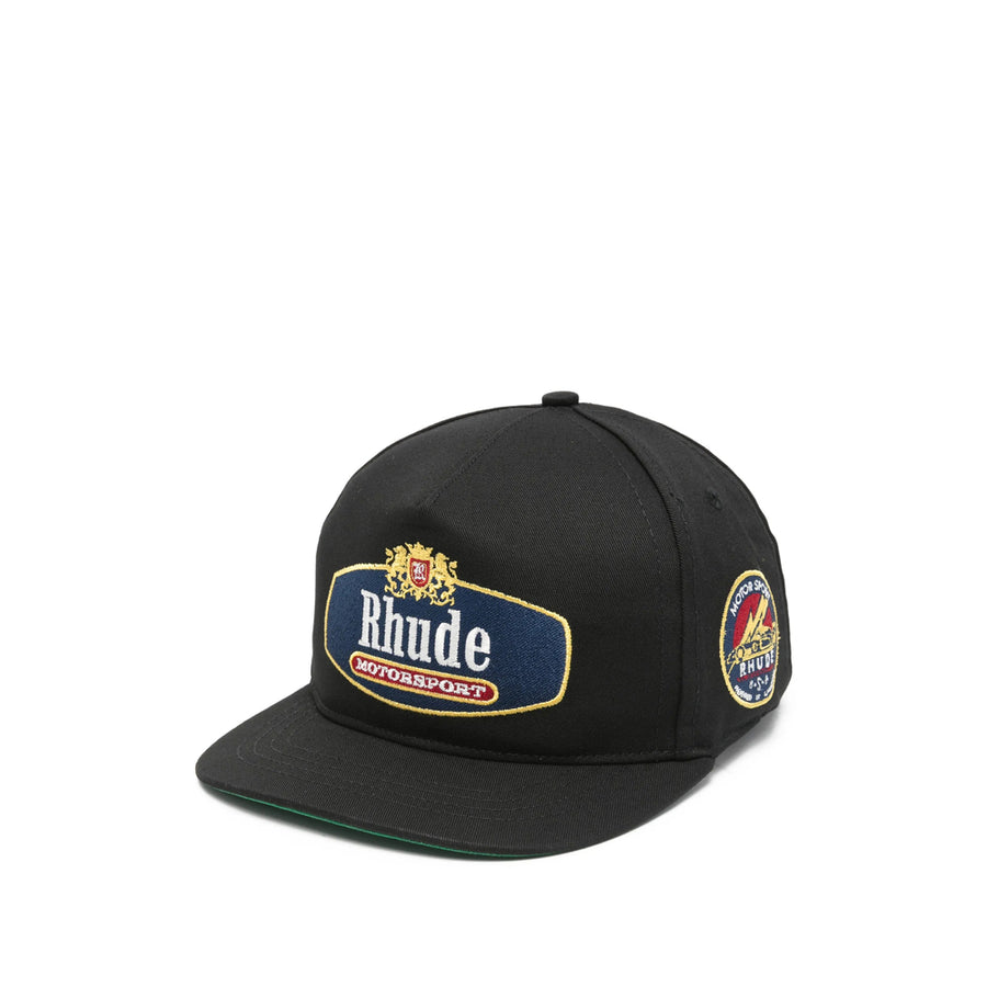 Cap Cotton Blend Black Hat