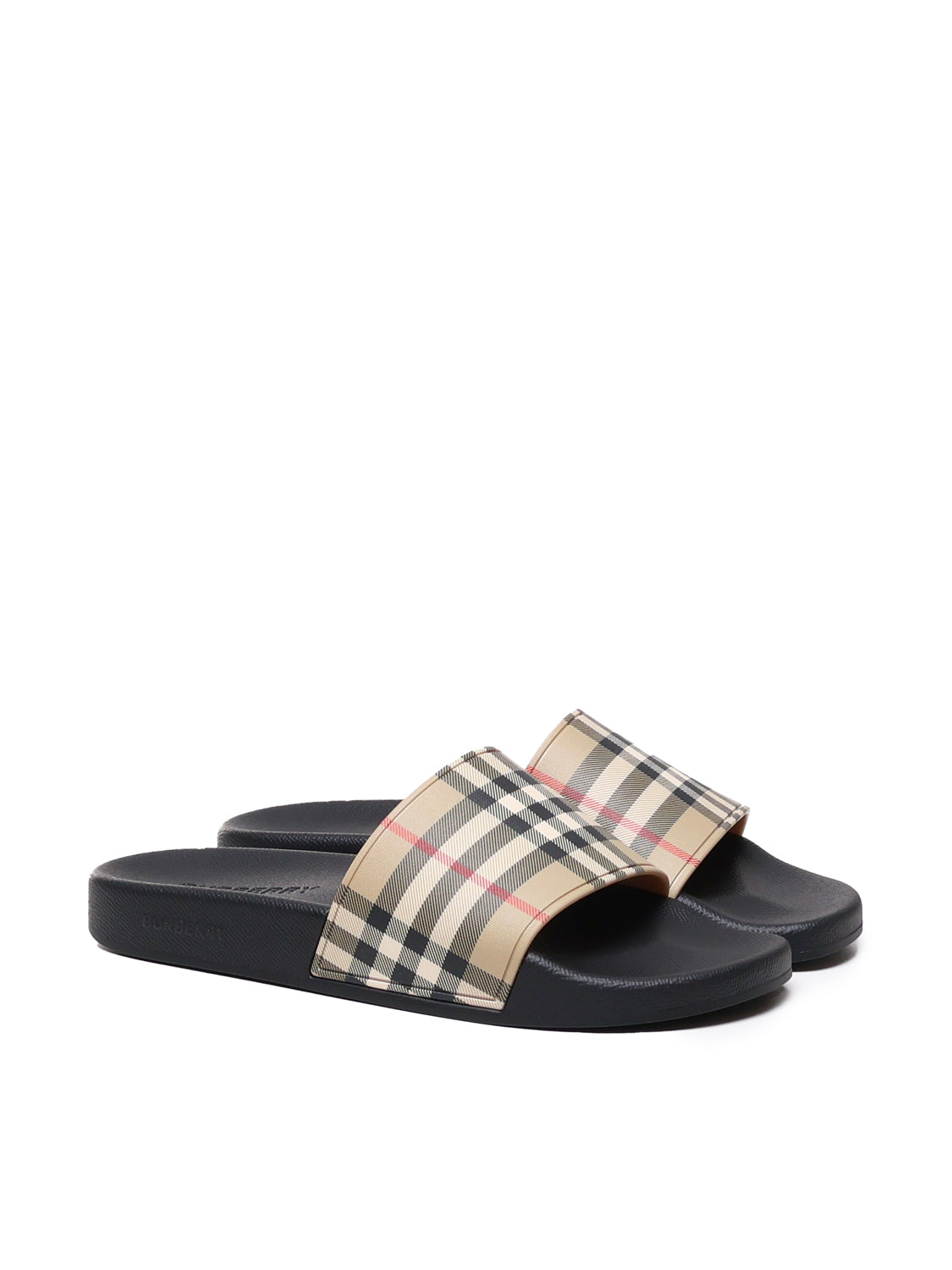 Burberry Sandals Archivie Beige Polyurethane