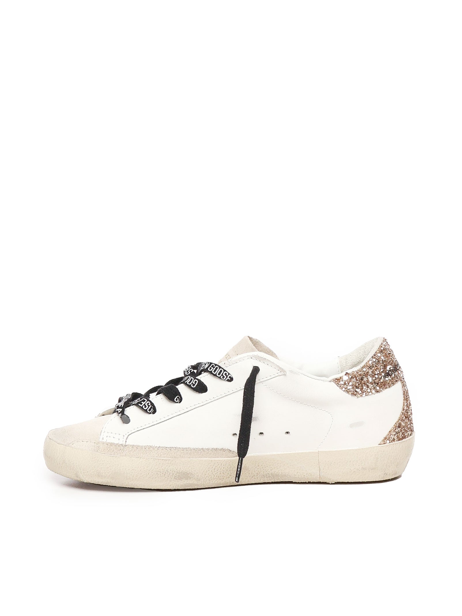 Golden Goose Sneakers Optic White White/seedpearl/bl Cowskin