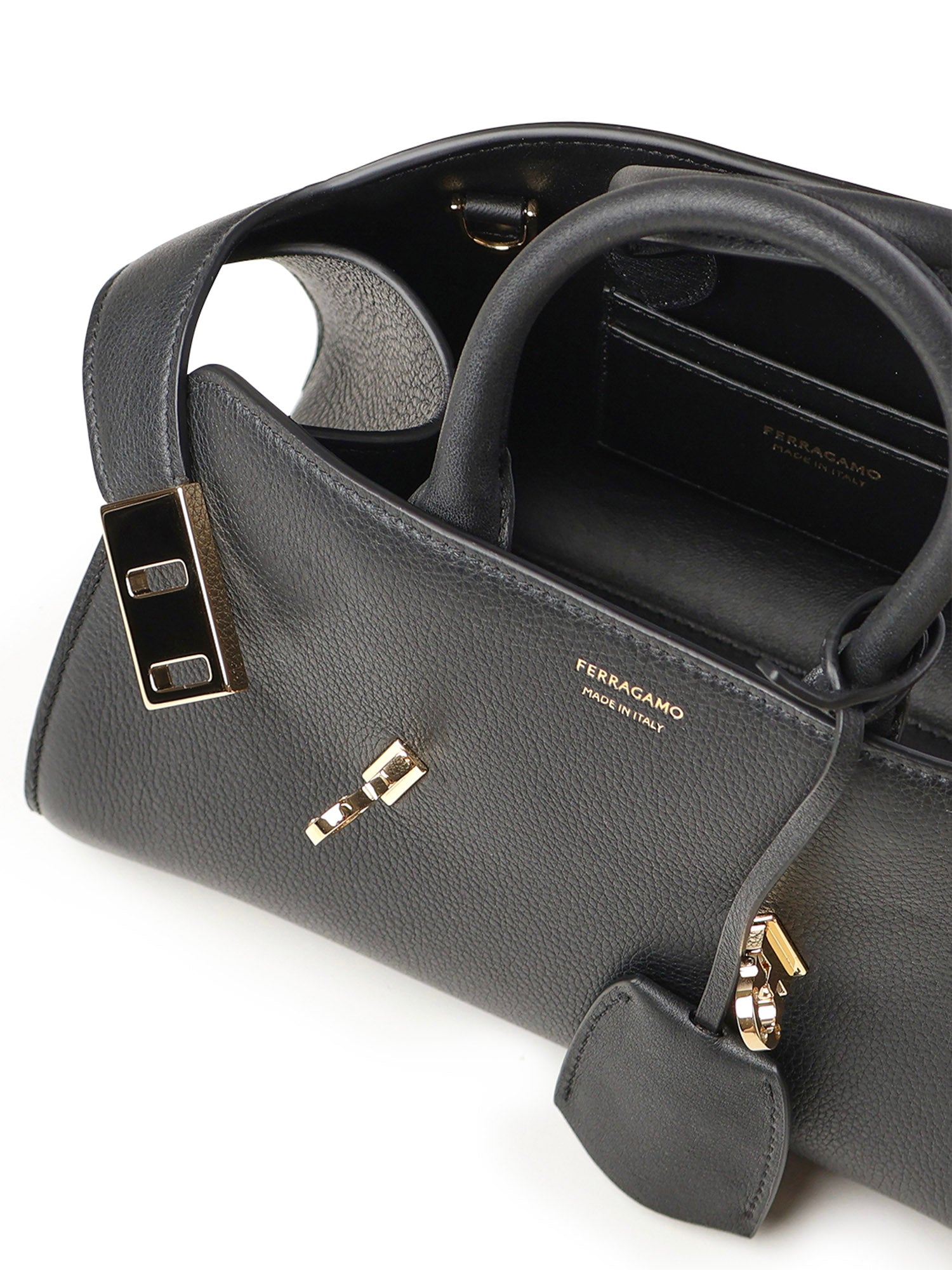 Ferragamo Bags Black Calfskin