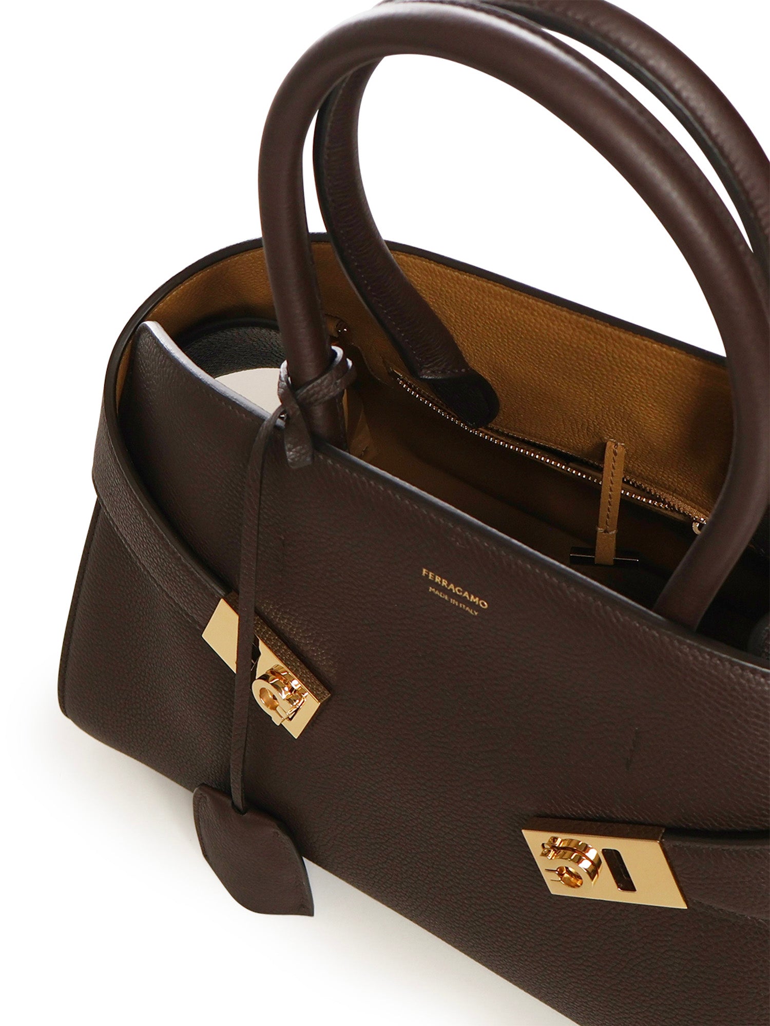 Ferragamo Bags Brown Calfskin