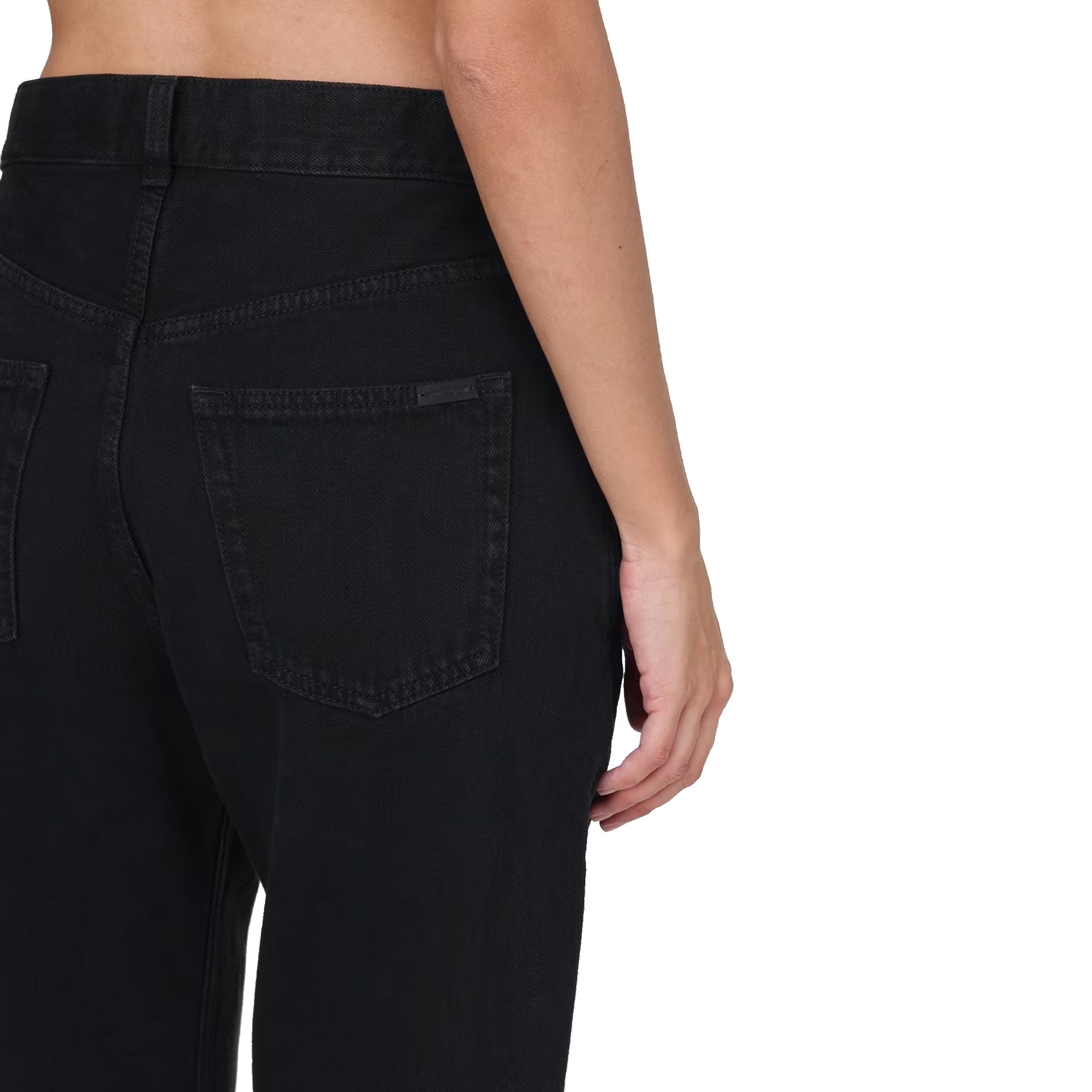 Vanessa Denim Jeans Black Cotton