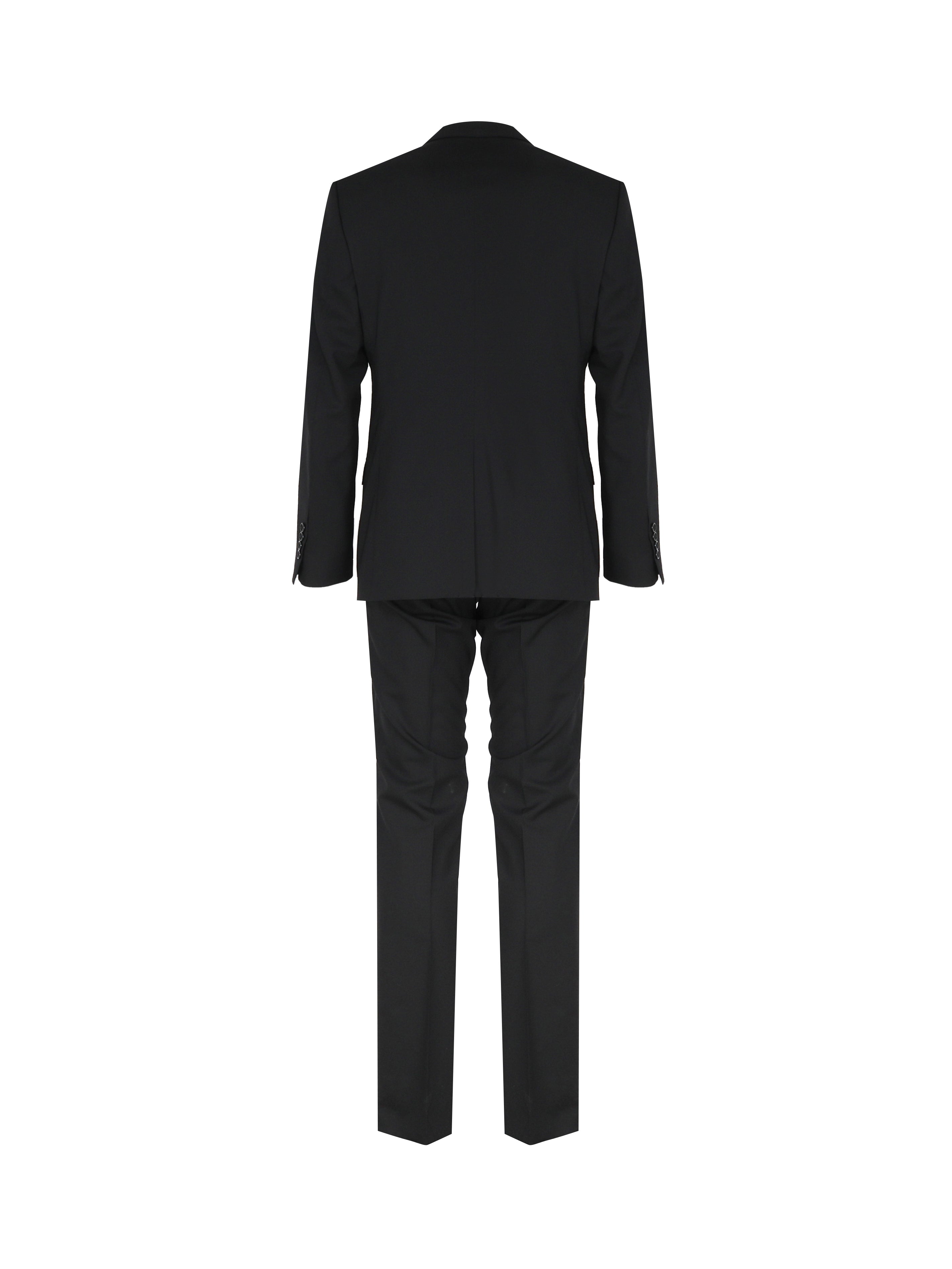 Dolce & Gabbana Dresses Black Virgin Wool Elastane