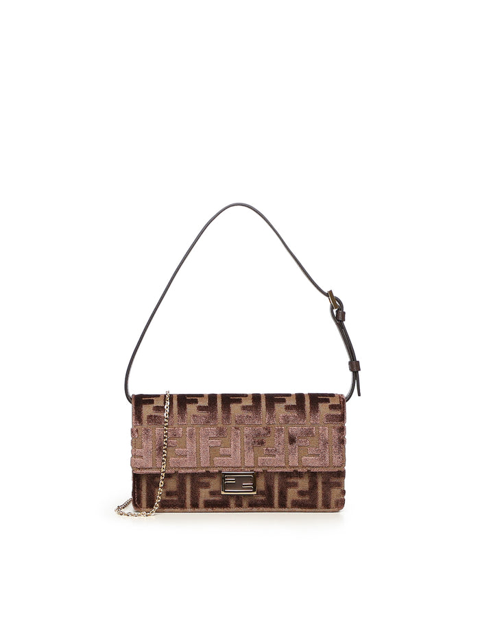 Fendi Wallets Brown Polyester