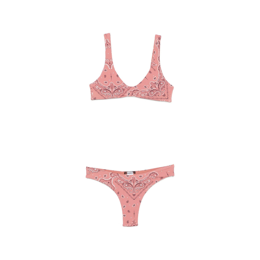 Swimsuit Pink Paisley Outer: Polyamide Bikinis