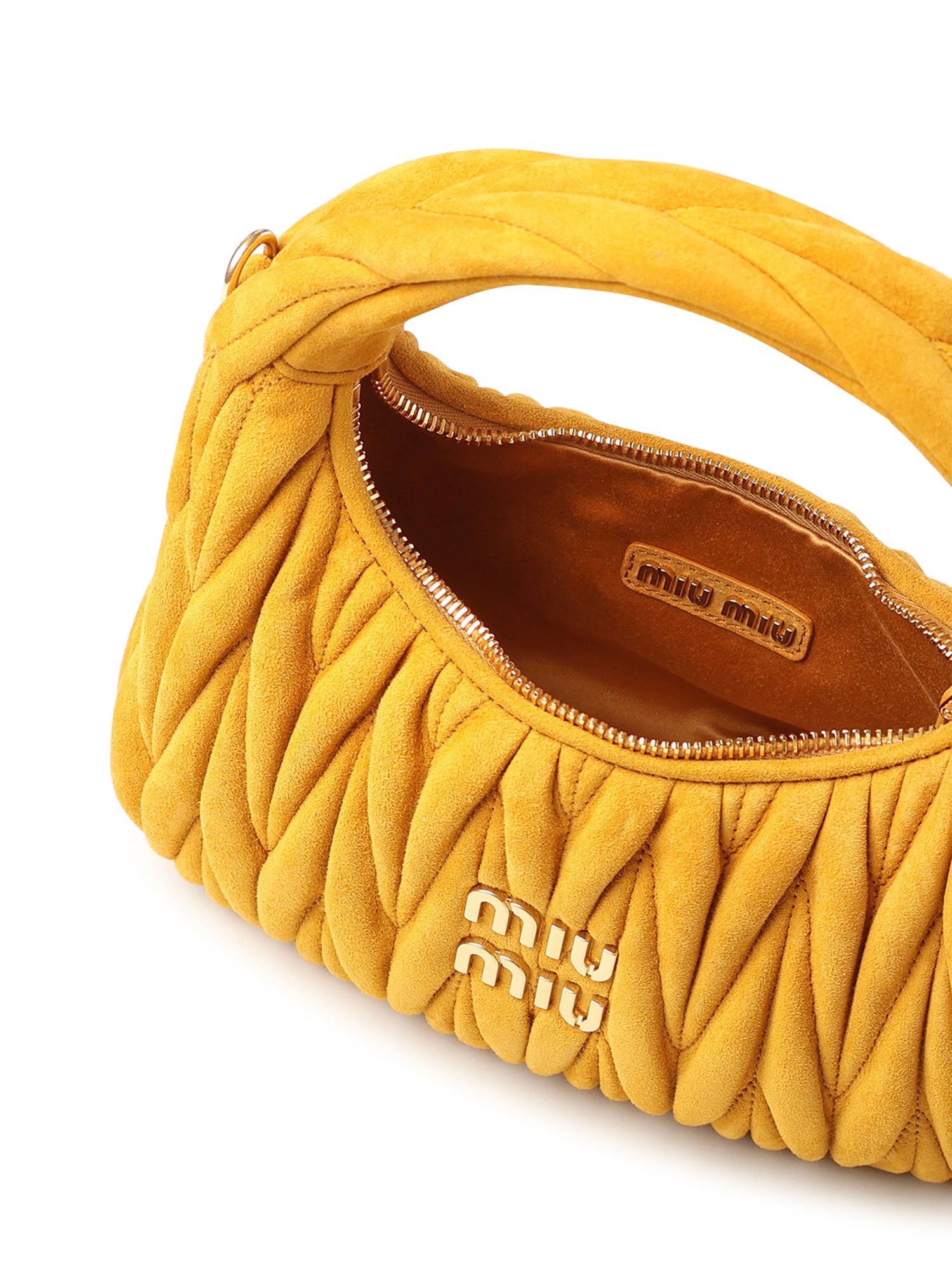 Miu Bags Whisky Lambskin