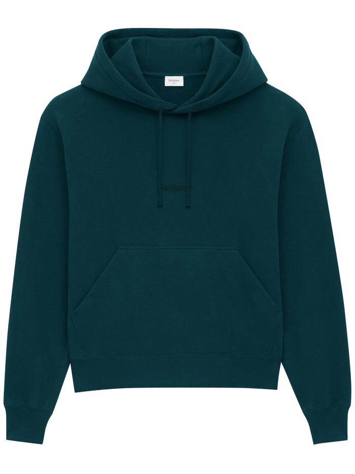 Felpa Con Cappuccio Green